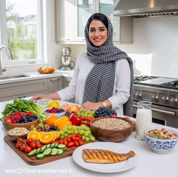رژیم غذایی برای پی ام اس